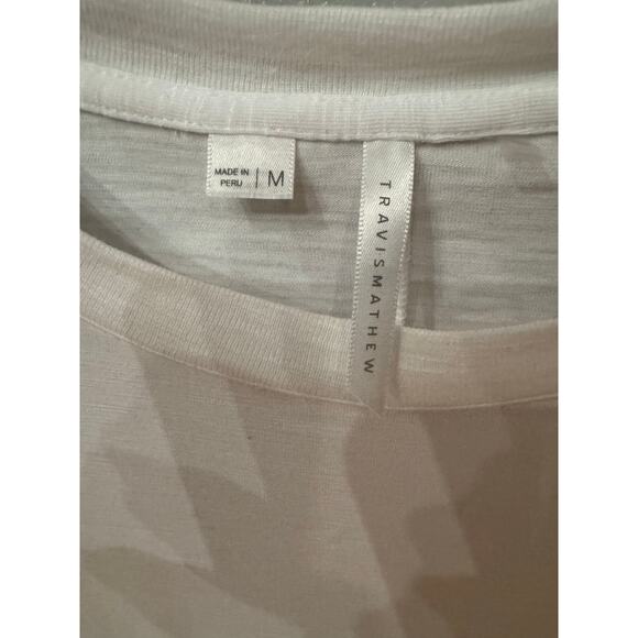Travis Mathew Women's Cloud Top - White size medium - Picture 2 of 4
